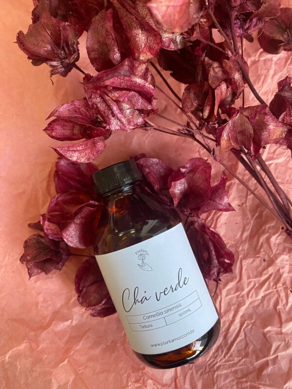 Tintura alcoolica de Chá verde - 100mL