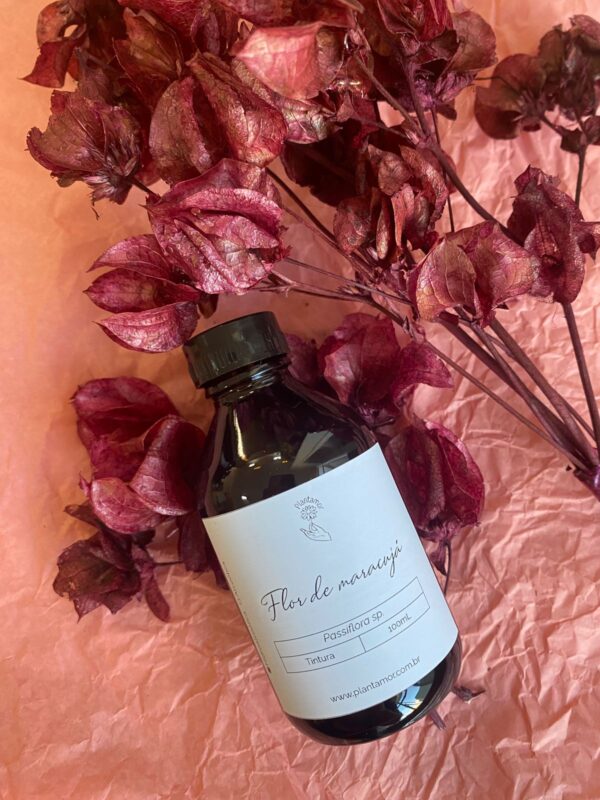 Tintura Hidroalcoolica de Flor de Maracujá-100ml